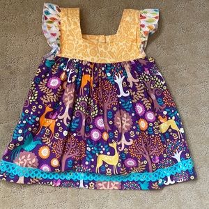 Laura Kae Designs shabby top, size 4